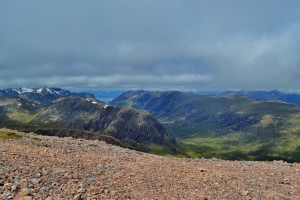 A82 Glencoe from Buachaille Etive Mor June 2015 