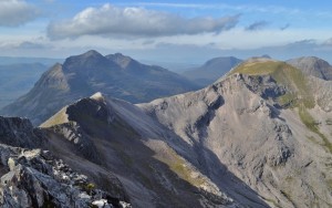 Liathach from Beinn Eighe Ridge Torridon 2015 