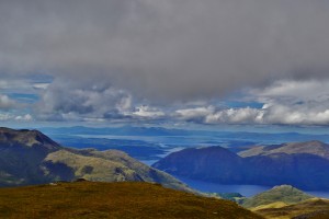 Looking towards Connell with Mull in the distance from Beinn Chochuill Aug 2016 